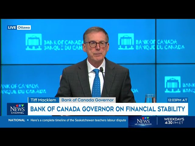 Risk of recession is fading: BoC Governor Tiff Macklem | CANADA'S ECONOMY