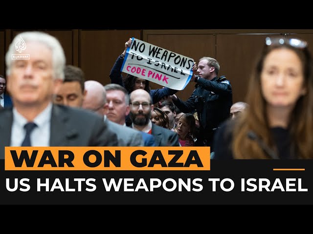 ⁣Israeli politician calls for ‘imprecise missiles’ in Gaza | Al Jazeera Newsfeed