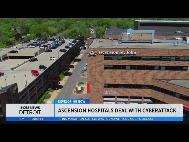 ⁣Michigan hospitals deal with Ascension cyberattack