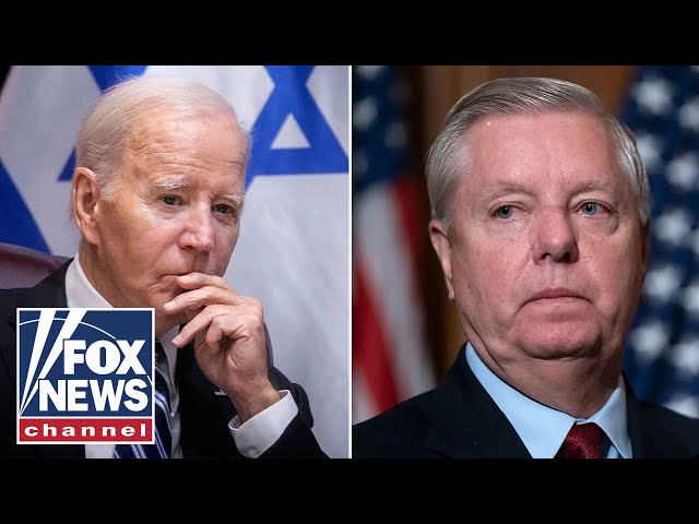 ⁣Sen. Graham calls out Biden admin over pausing aid to Israel