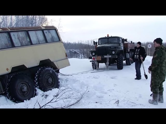 ⁣Mission réapprovisionnement dans le coin le plus reculé de Sibérie