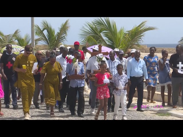 ⁣Festa de Santa Cruz é encerrada na ilha do Maio