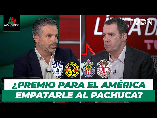 ⁣¡América NO PUEDE con Pachuca! ❌ Chivas tiene un pie en SEMIFINALES | Resumen Línea de 4