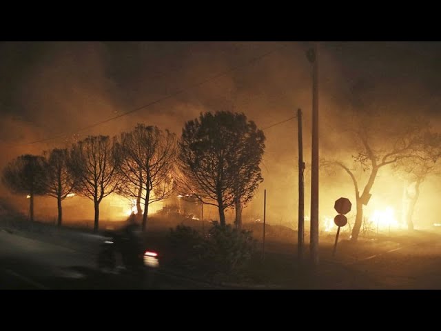 ⁣Grèce : les habitants de Mati veulent obtenir justice, six ans après l'incendie meurtrier