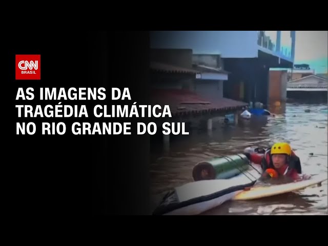 ⁣As imagens da tragédia climática no Rio Grande do Sul | CNN 360º