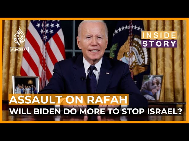 ⁣Will Joe Biden do more to stop Israel's assault on Rafah? | Inside Story