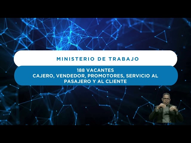⁣Ministerio de Trabajo invita a feria de empleo en El Seibo con 188 vacantes