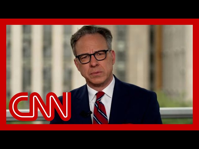 ⁣'Very aggressive questioning': Tapper shares what he saw in court