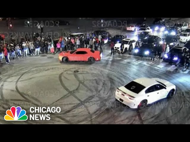 ⁣Man killed in STREET TAKEOVER was not part of event: Chicago Police