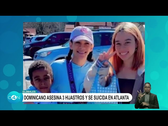 ⁣Dominicano asesina 3 hijastros y se suicida en Atlanta