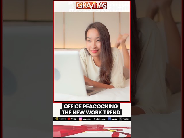 ⁣Gravitas | Office Peacocking: The new work trend | WION Shorts