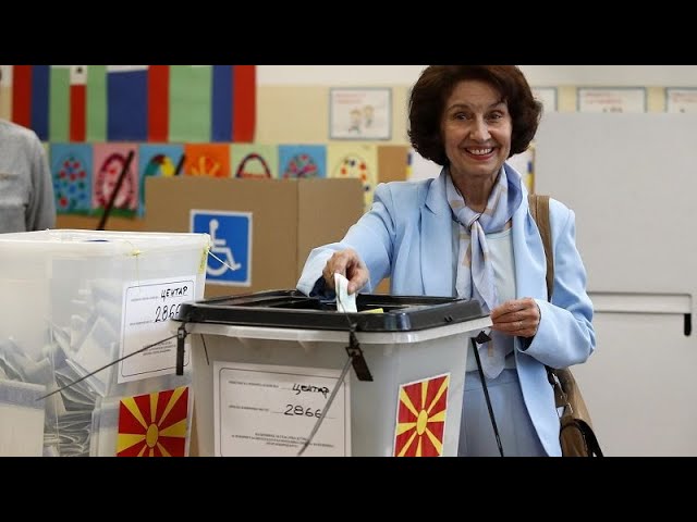 ⁣La oposición nacionalista de Macedonia del Norte gana las elecciones