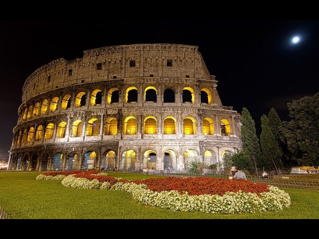 ⁣МЕГА! Світло в Колізеї. У Римі День Європи. ITALY: EUROPE DAY. ROME ILLUMINATION