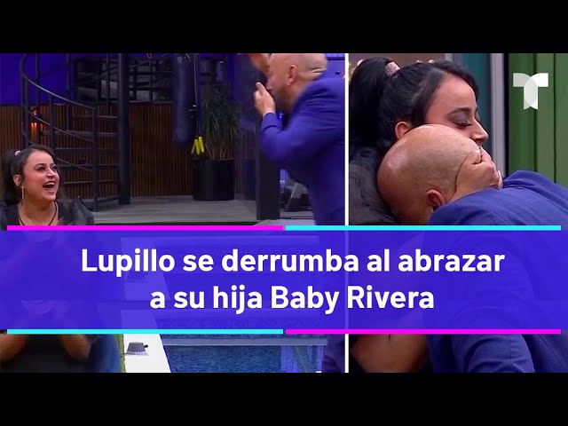 ⁣La Casa de los Famosos 4  | Lupillo se derrumba al abrazar a su hija Baby Rivera