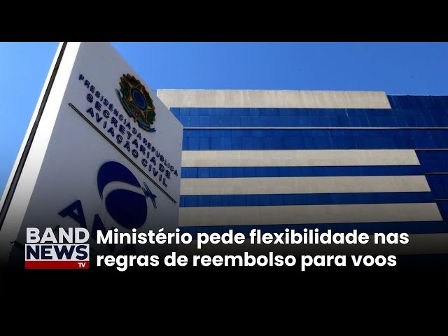 ⁣Ministério da justiça pede flexibilidade para ANAC | BandNewsTV