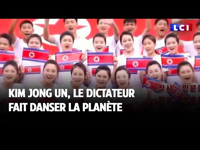 ⁣Kim Jong Un, le dictateur fait danser la planète