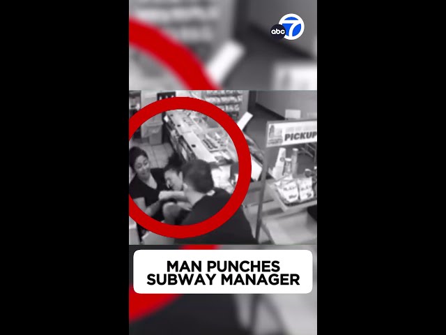 ⁣Man punches Subway manager because he wanted more ham on his sandwich