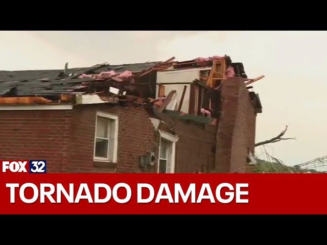 ⁣Tornadoes wreak havoc on the South