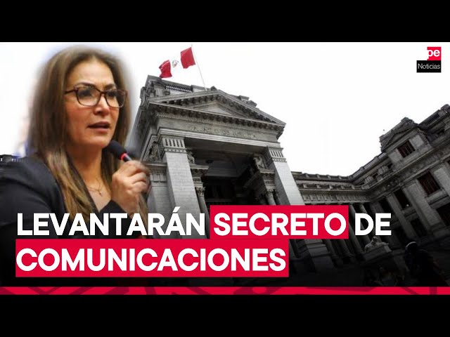 ⁣Magaly Ruiz: PJ ordenó levantar el secreto de comunicaciones a congresista