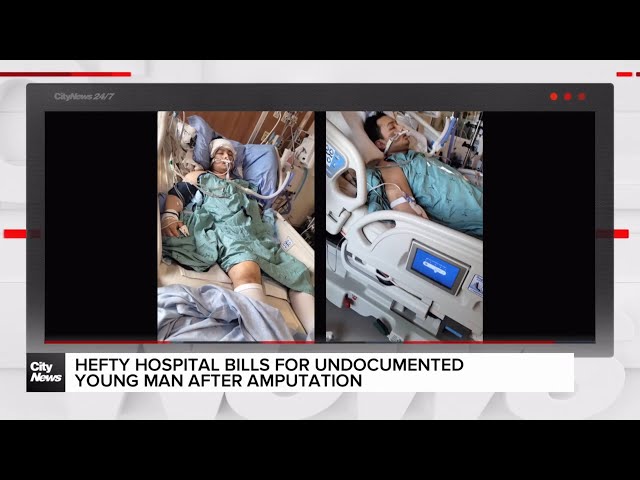⁣Undocumented young man billed for hospital stay after amputation