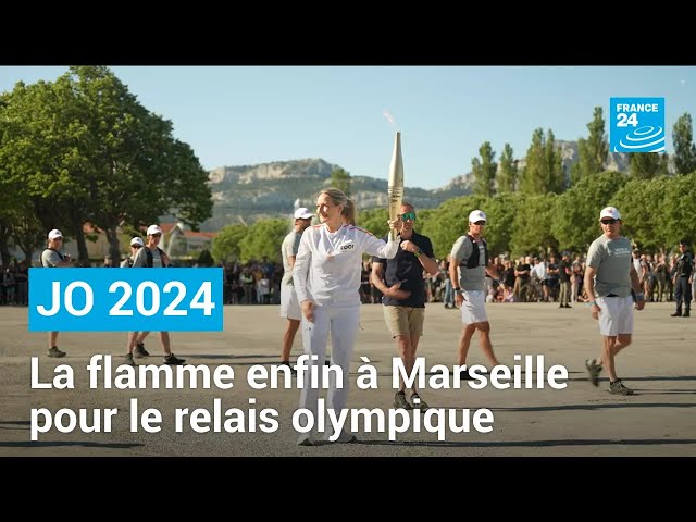 JO 2024 : la flamme à Marseille ! Retour sur deux jours de fête • FRANCE 24