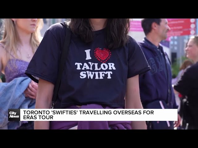 ⁣Swifties flock to Europe amidst sky-high Toronto ticket prices