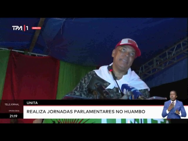 ⁣UNITA realiza Jornada Parlamentares no Huambo