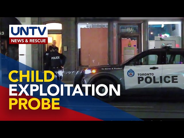 ⁣Malawakang imbestigasyon hinggil sa child exploitation, isinagawa ng Ontario Provincial Police