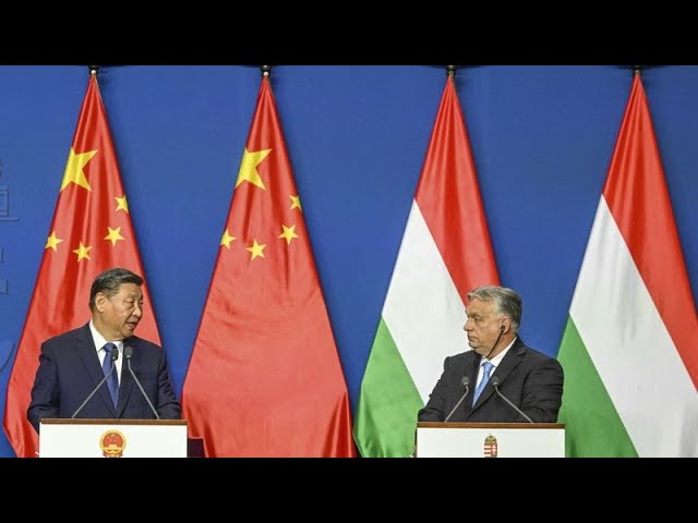 ⁣Hungría y China estrechan lazos durante la visita de Xi Jinping con la firma de acuerdos