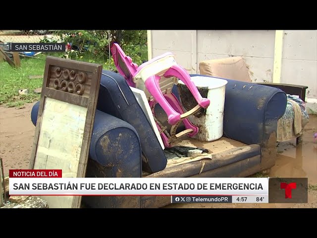 ⁣Familias lo pierden todo tras devastadoras inundaciones en San Sebastián