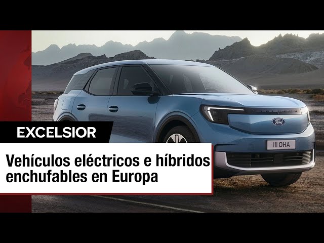 ⁣Adopción de vehículos eléctricos e híbridos enchufables en Europa
