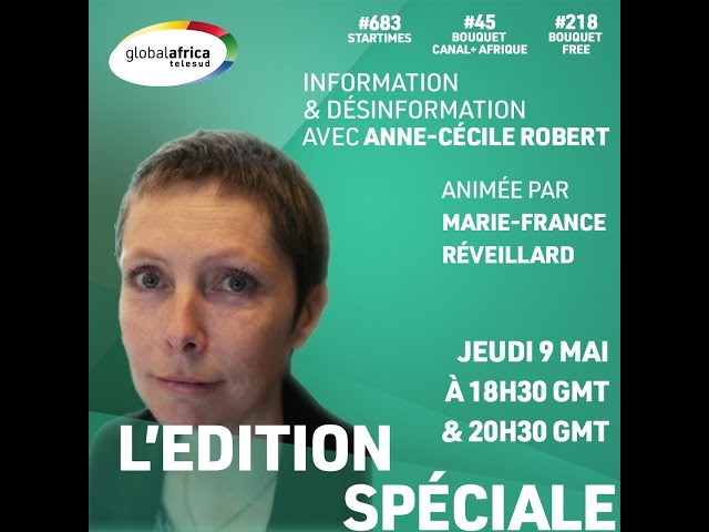 ⁣Edition Spéciale - Information & désinformation avec Anne-Cécile Robert - 09052024