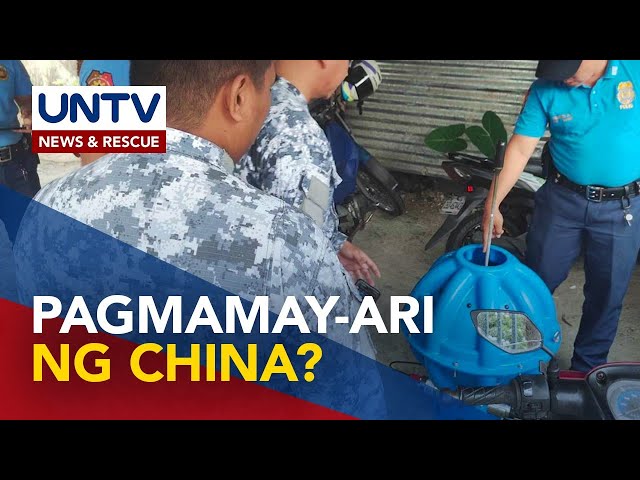 ⁣Unidentified floating object sa Maqueda Channel sa Catanduanes, posibleng pag-aari ng China — PNP