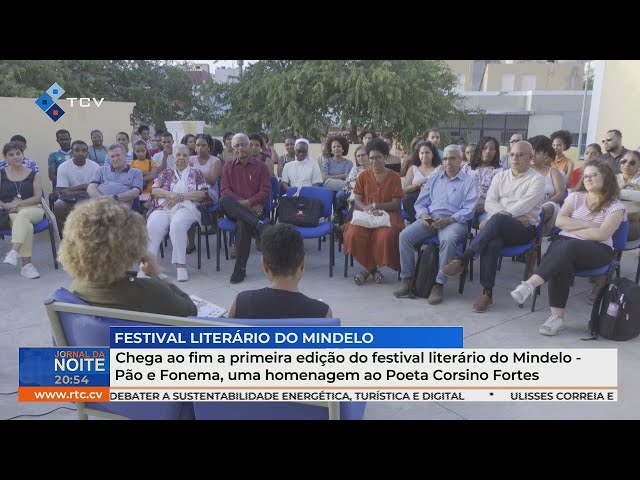 ⁣Chega ao fim a 1ª edição do festival literário do Mindelo - Pão e Fonema