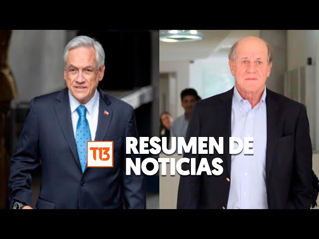 ⁣Sobreseen definitivamente al expresidente Piñera por Caso Dominga: Noticias 9 de mayo