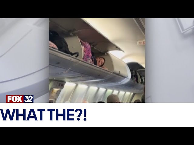 ⁣Across America: Woman found in overhead bin on Southwest flight