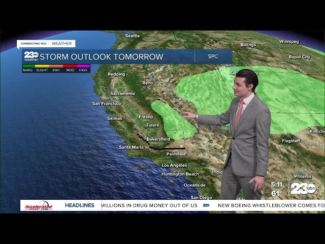 23ABC Evening weather update May 9, 2024