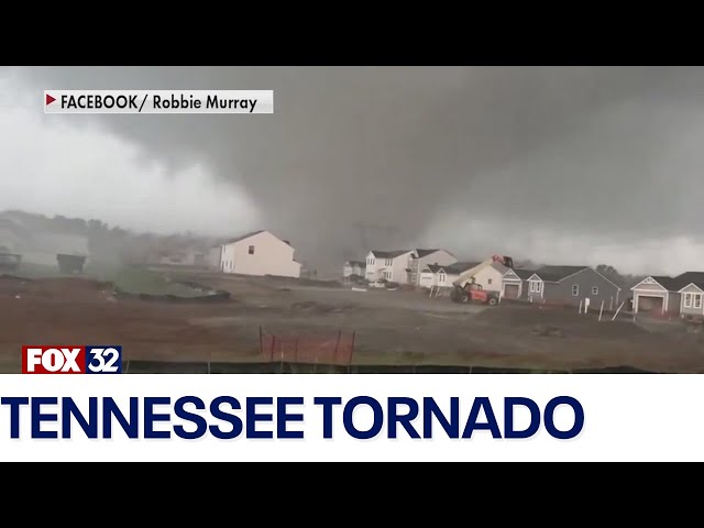 ⁣Deadly tornado rocks Tennessee