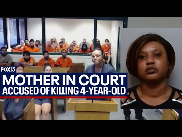 ⁣Woman accused of killing 4-year-old adopted son denied bond