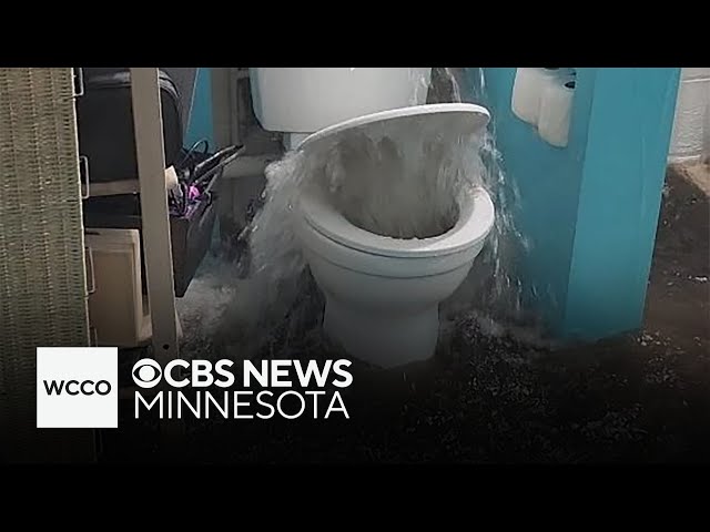 ⁣Fridley homeowner fighting with city over fault for flood caused by water main break