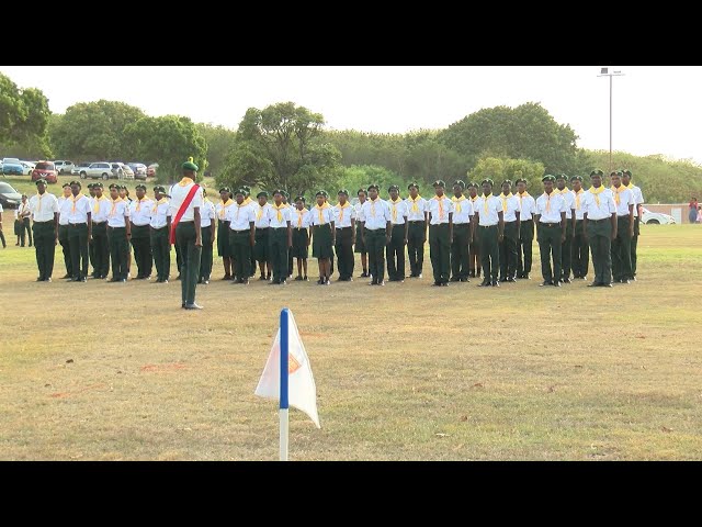 ⁣New recruits join Barbados Pathfinder Band