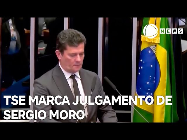 ⁣TSE marca julgamento de Sergio Moro