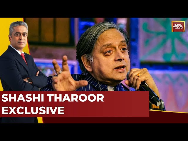 ⁣Rajdeep Sardesai Exclusive With Shashi Tharoor LIVE: What's The Central Theme Of Mission 2024? 