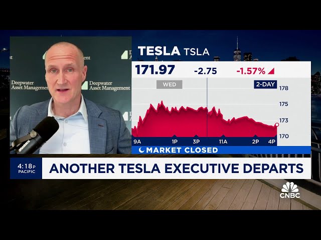 ⁣Tesla isn't out of the woods yet when it comes to returning to growth, says Deepwater's Ge