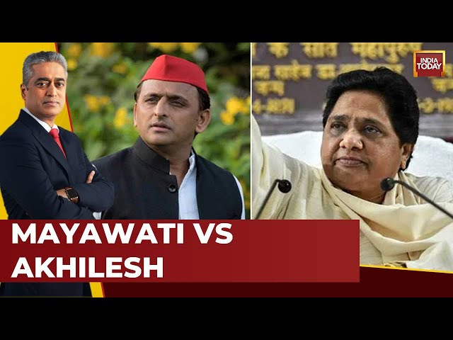 ⁣Election Unlocked With Rajdeep Sardesai Live: War Of Words Between Akhilesh And Mayawati Live