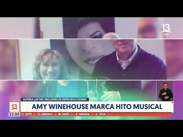 ⁣Amy Winehouse marca hito musical pese a 13 años fallecida