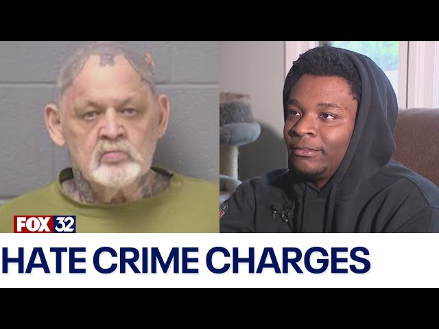 ⁣'Pistol Pete' charged with hate crime, victim's stepson speaks out