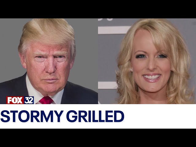 ⁣Trump's attorneys challenge Stormy Daniels' credibility in trial