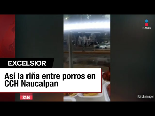 ⁣Porros agreden a estudiantes del CCH Naucalpan, muere uno de la FES Acatlán