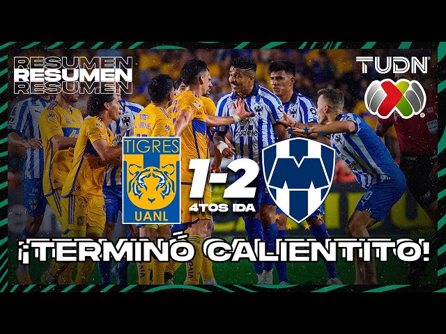 ⁣Resumen y goles | Tigres 1-2 Monterrey | CL2024 - Liga Mx 4tos | TUDN